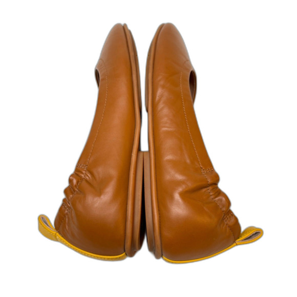 FitFlop Allegro Slip OnToning Loafer Flat Brown Leather Shoe Women's Size 8.5 - Picture 6 of 7